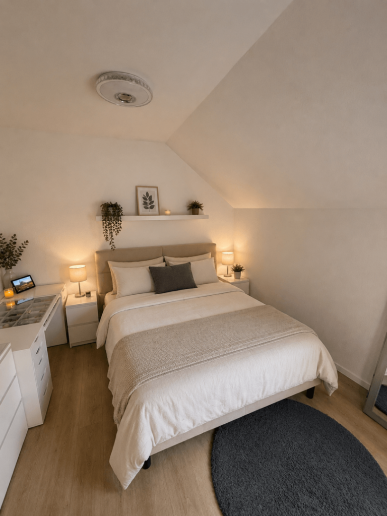Schlafzimmer KI Beispiel